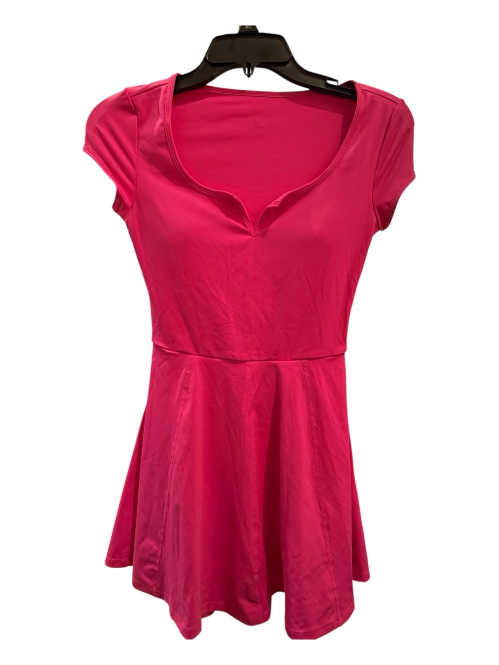 Halara Hot Pink Cutout Active Dress Athletic Tennis Mini Dress Barbiecore XS - Picture 3 of 6